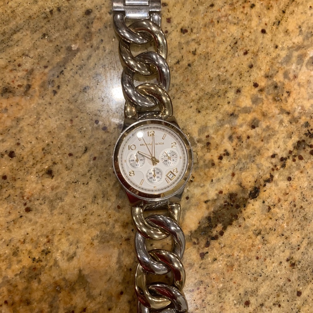 Michael Kors two tone watch